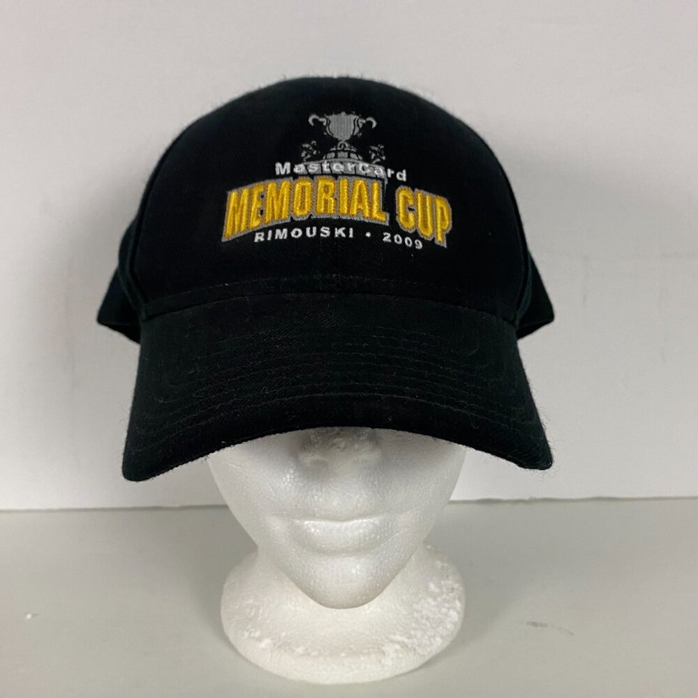 2009 Mastercard Memorial Cup Rimouski Hat Cap Reebok Black CHL